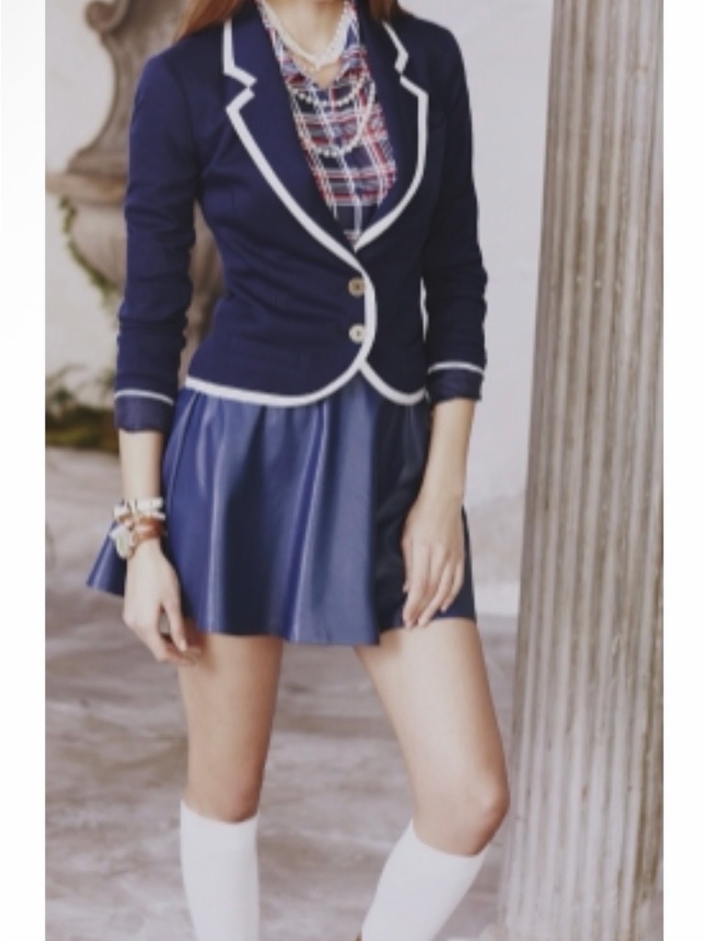 Pretty Little Liars (Spencer)  Navy Blazer XL NWT - Picture 3 of 3
